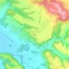 Topografische Karte Biéou, Höhe, Relief
