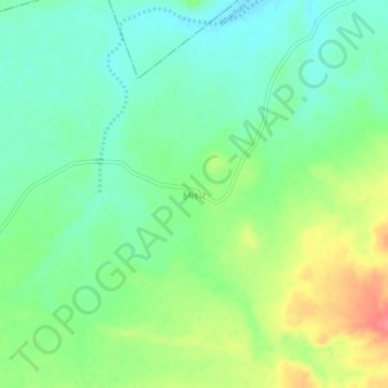 Topografische Karte Kanthkot, Höhe, Relief