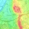 Topografische Karte Herongen, Höhe, Relief