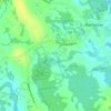 Topografische Karte Haskell Swamp, Höhe, Relief