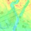 Topografische Karte Thamesford, Höhe, Relief