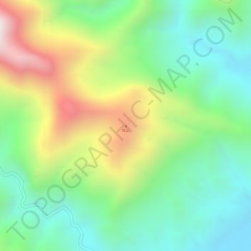 Topografische Karte 陈山, Höhe, Relief