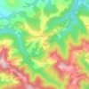 Topografische Karte La Infiesta, Höhe, Relief