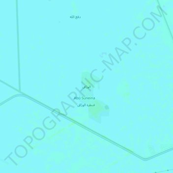 Topografische Karte Al Warraq, Höhe, Relief