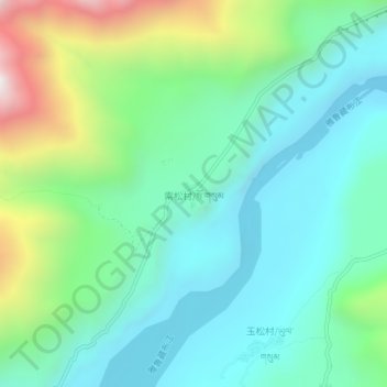 Topografische Karte 索松村, Höhe, Relief