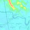 Topografische Karte Kampung Seberang Tok Soh, Höhe, Relief