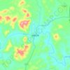 Topografische Karte 舂陵江镇, Höhe, Relief