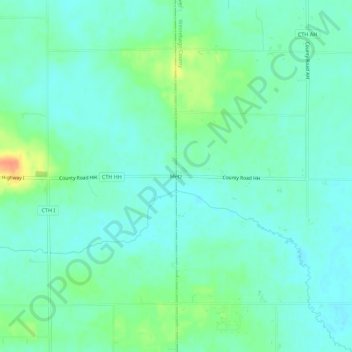 Topografische Karte Metz, Höhe, Relief