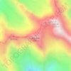 Topografische Karte 红石西峰, Höhe, Relief