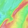 Topografische Karte Pic de l'Aigle, Höhe, Relief