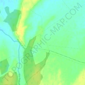 Topografische Karte Terminillo, Höhe, Relief