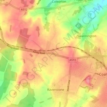 Topografische Karte Sinope, Höhe, Relief