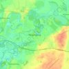 Topografische Karte Myrhorod, Höhe, Relief