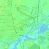 Topografische Karte Seaford Heights, Höhe, Relief