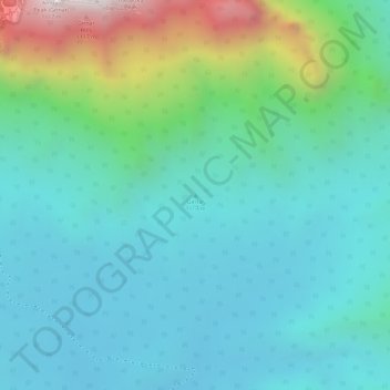 Topografische Karte Girnár, Höhe, Relief