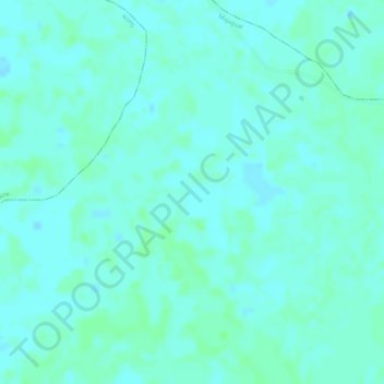 Topografische Karte Colombia, Höhe, Relief