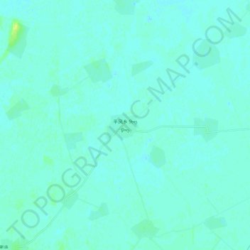 Topografische Karte 平凤乡, Höhe, Relief