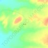 Topografische Karte 三青山镇, Höhe, Relief