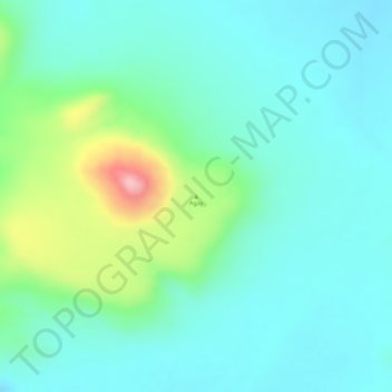 Topografische Karte Agay, Höhe, Relief