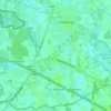 Topografische Karte Bruchschläge, Höhe, Relief