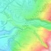 Topografische Karte Ilet Savannah, Höhe, Relief