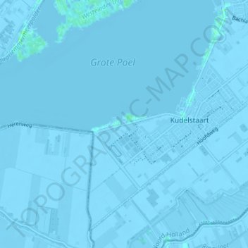 Topografische Karte Calslagen, Höhe, Relief