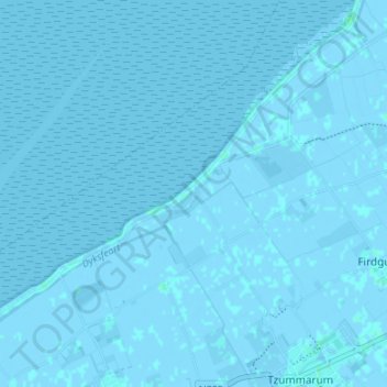 Topografische Karte Koehool, Höhe, Relief