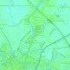 Topografische Karte บ้านโพธิ์, Höhe, Relief