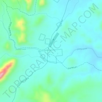Topografische Karte Ballara, Höhe, Relief