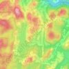 Topografische Karte Smoke Rise, Höhe, Relief