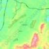 Topografische Karte 布嘎回族乡, Höhe, Relief
