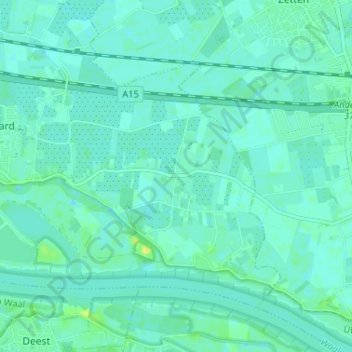 Topografische Karte Wely, Höhe, Relief