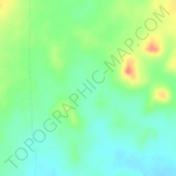 Topografische Karte Bendleby, Höhe, Relief