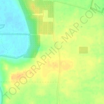 Topografische Karte Happy Valley, Höhe, Relief