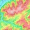 Topografische Karte Boesebecke, Höhe, Relief