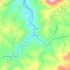 Topografische Karte Tiger Valley, Höhe, Relief