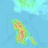 Topografische Karte เกาะช้าง, Höhe, Relief