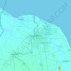Topografische Karte Kota Bharu, Höhe, Relief