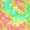 Topografische Karte Малый Букрин, Höhe, Relief