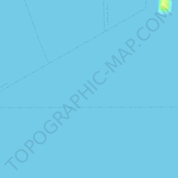 Topografische Karte St. Margarets Bay, Höhe, Relief