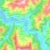 Topografische Karte El Portiellu, Höhe, Relief