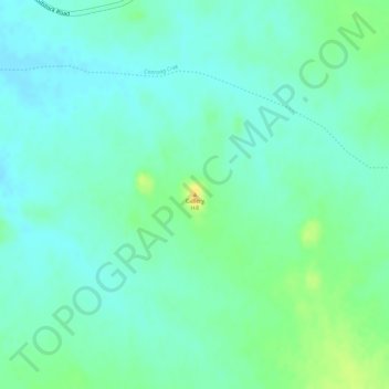 Topografische Karte Gallery Hill, Höhe, Relief