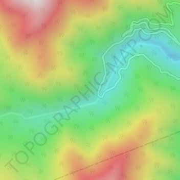 Topografische Karte Sirnyup, Höhe, Relief
