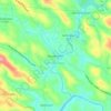 Topografische Karte Mannamplavu, Höhe, Relief