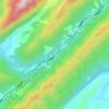 Topografische Karte 雷家河, Höhe, Relief