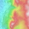 Topografische Karte Pico del aguila, Höhe, Relief