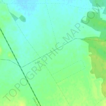 Topografische Karte Chahorra, Höhe, Relief