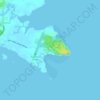 Topografische Karte Punta Maria, Höhe, Relief