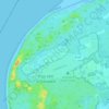 Topografische Karte Nieuw-Haamstede, Höhe, Relief