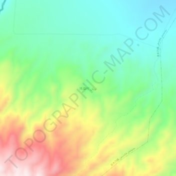 Topografische Karte 托盘村, Höhe, Relief